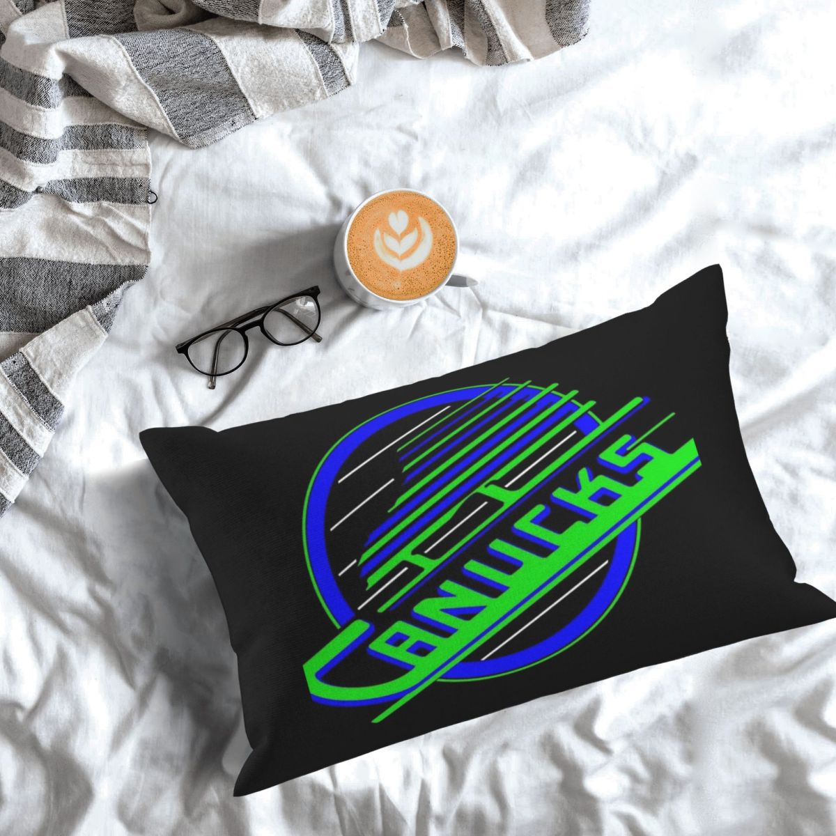 Home Decor Vancouver - Vancouver Hockey Canucks Rectangle Pillowcase Cushion