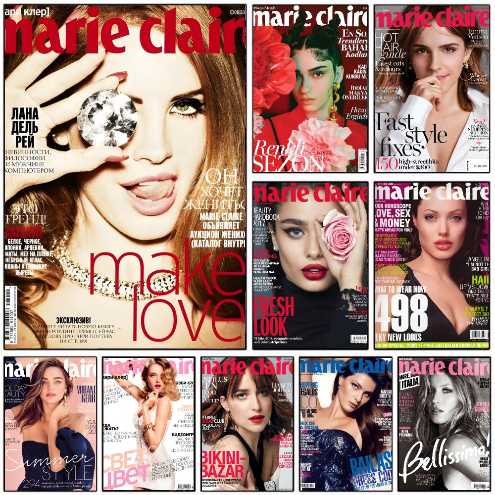 Home Decor Magazine - stylish magazine M-Marie Claire Poster Modern