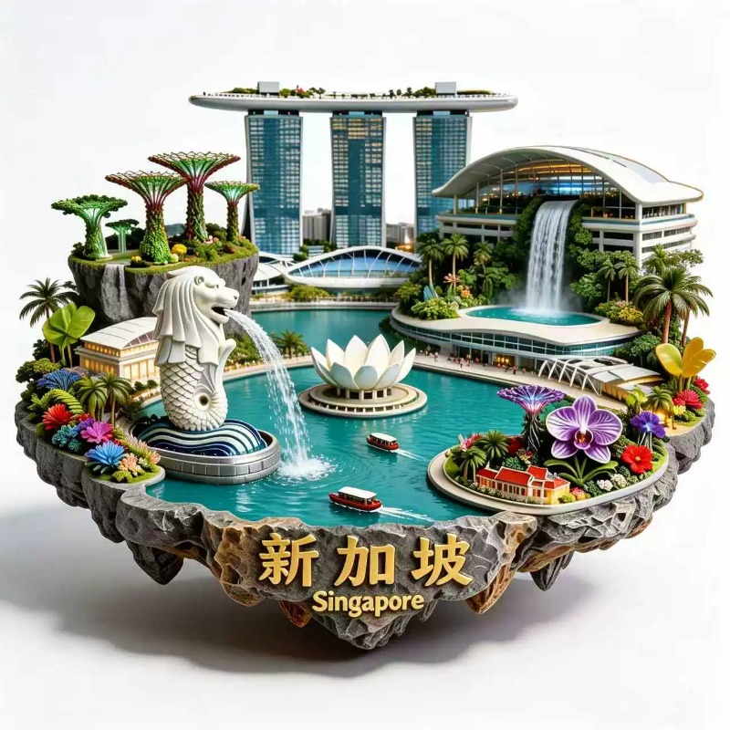 Australia Melbourne Fridge Sti - Home Decor Malaysia recension och pris