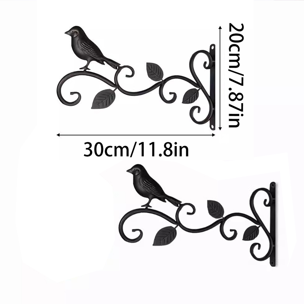 Wrought Iron Wall Mount Hangin - Woven Wall Basket recension och pris