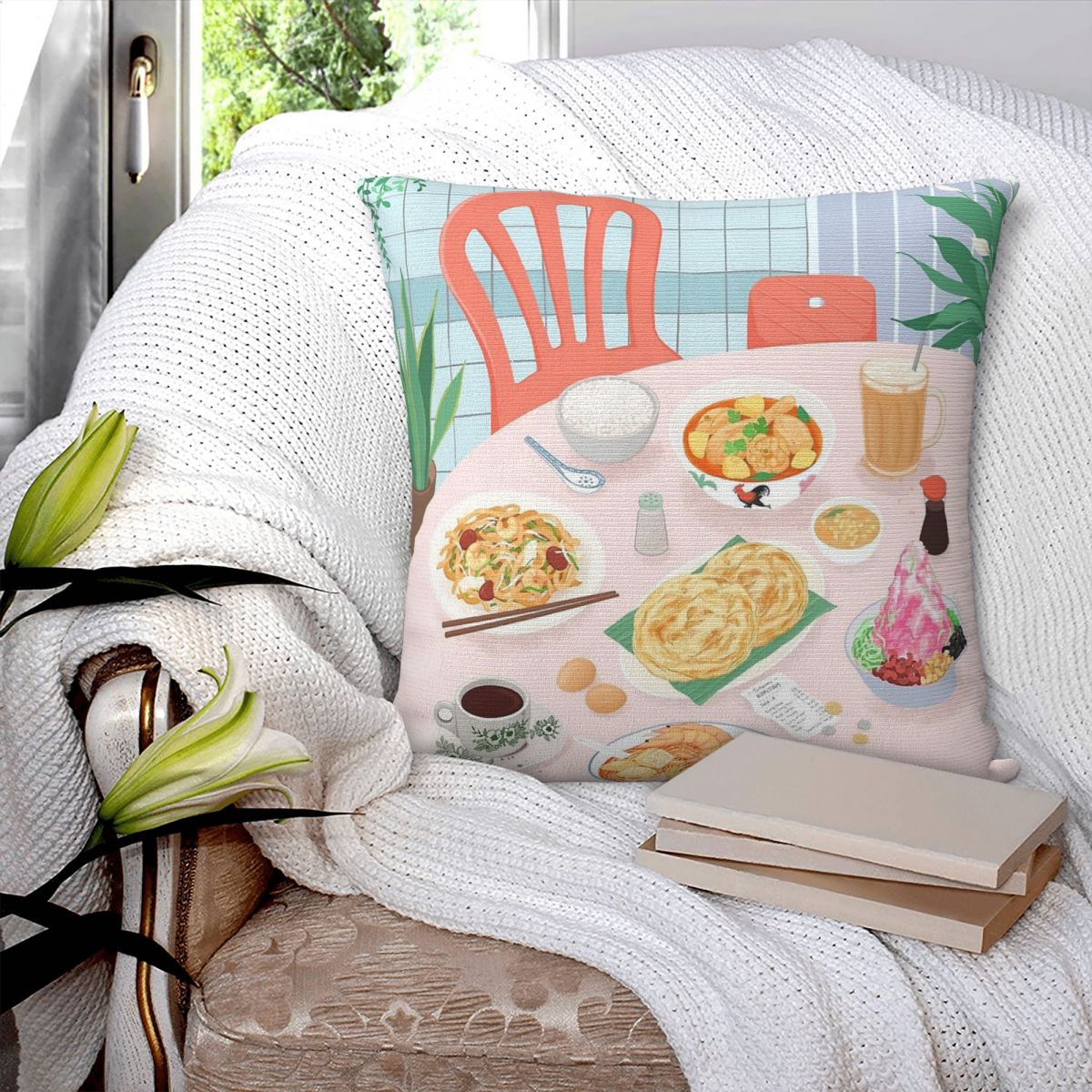 Kopitiam Food Malaysia Pillowc - Home Decor Malaysia recension och pris