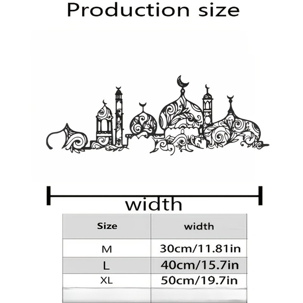 CIFBUY Iron Wall Art Islamic M - Home Decor Free recension och pris