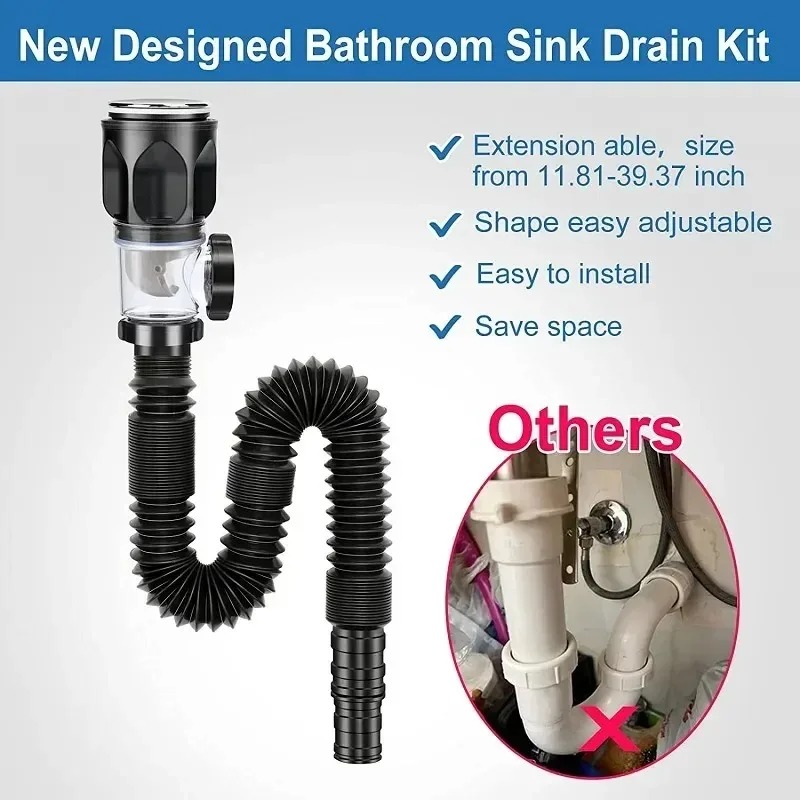 Stainless Steel Basin Drain Pi - Woven Wall Basket recension och pris