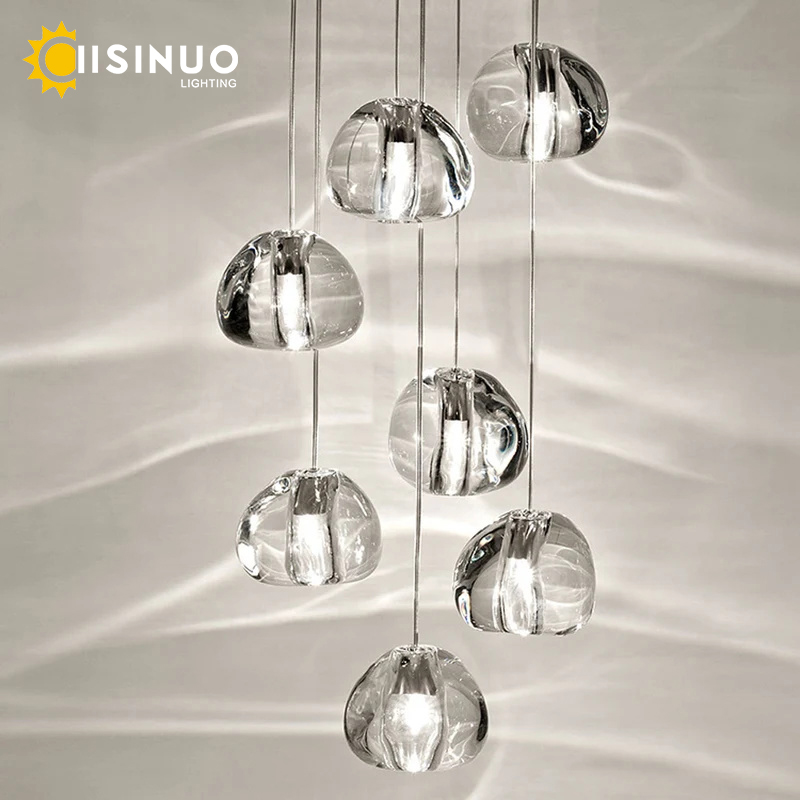 Hanging Staircase Pendant Ligh - Hanging Moon Lamp recension och pris