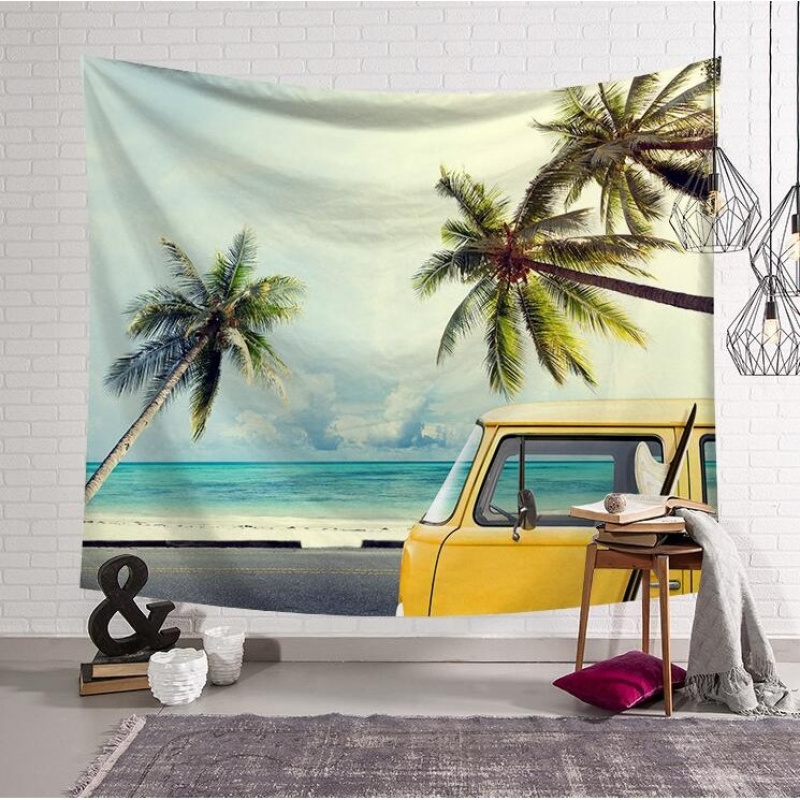 Santorini Greece Scenery Tapes - Aesthetic Tapestry recension och pris