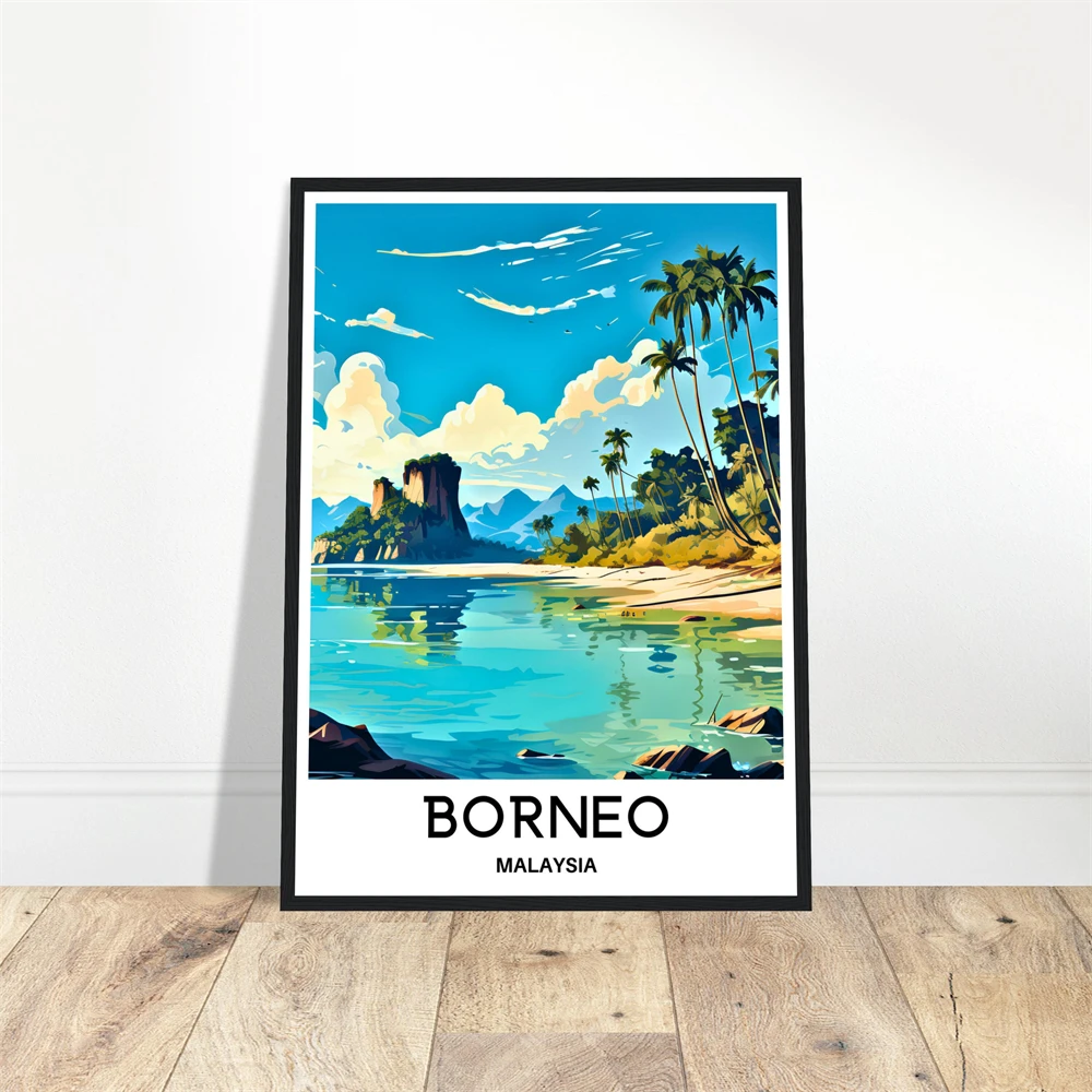 Penang Malaysia Travel Poster  - Home Decor Malaysia recension och pris
