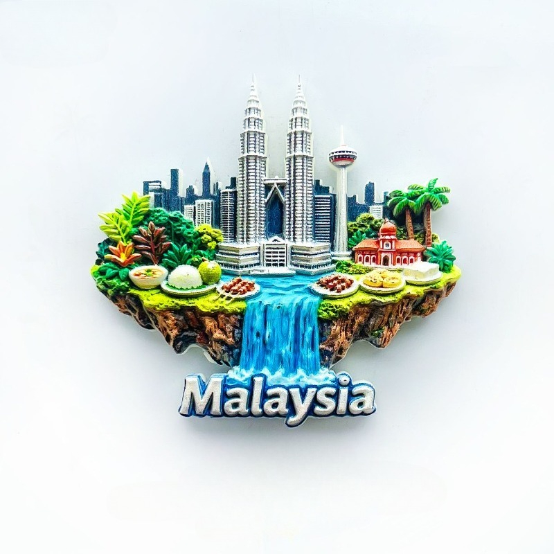 Kuala Lumpur Fridge Magnet - S - Home Decor Malaysia recension och pris