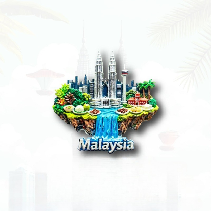 Kuala Lumpur Fridge Magnet - S - Home Decor Malaysia recension och pris