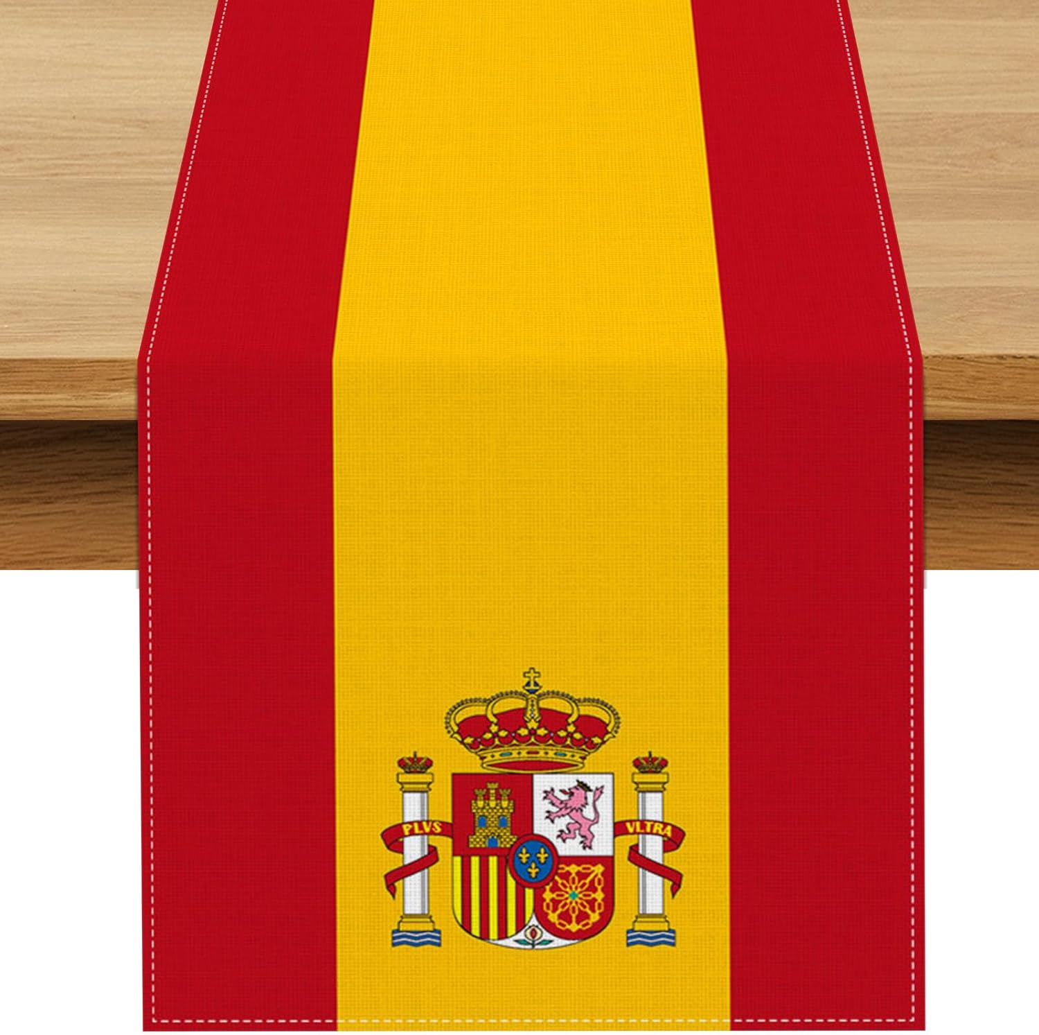 Spain Flag Linen Table Runner  - Linen Table Runner recension och pris