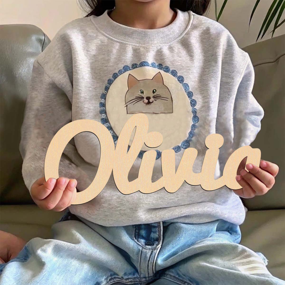 1pc Funny olivia example Custo - Home Decor Examples recension och pris
