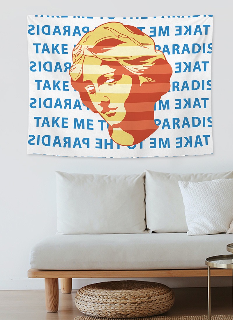 Abstract Cartoon Background Ha - Home Decor Under 100 recension och pris