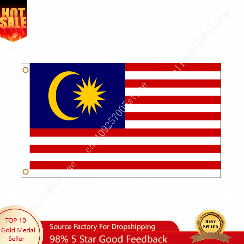 Malaysia Flag Malaysia Nationa - Home Decor Malaysia recension och pris