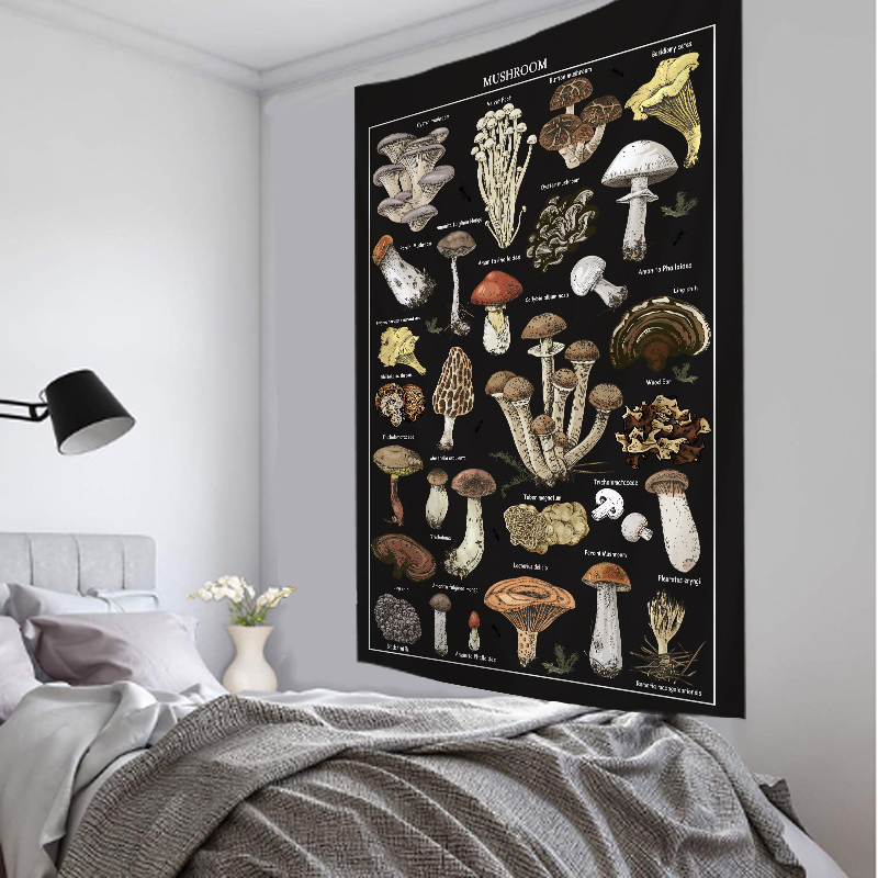 Black Mushroom Example Image T - Home Decor Examples recension och pris