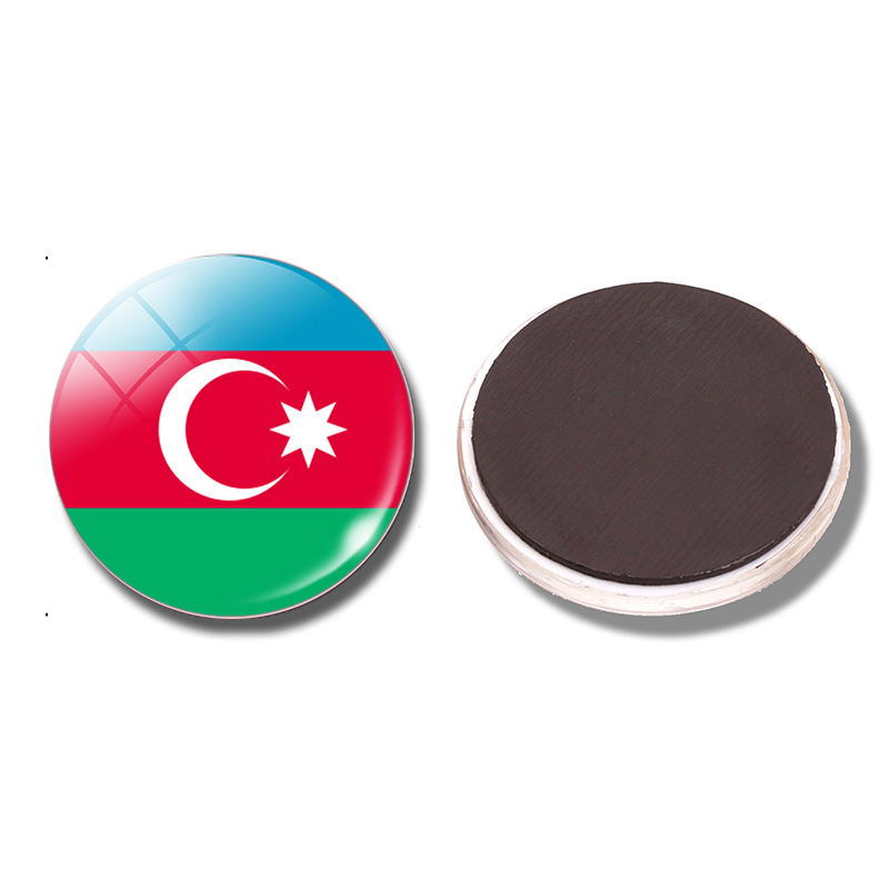 1PC Azerbaijan Flag Magnetic R - Home Decor Malaysia recension och pris
