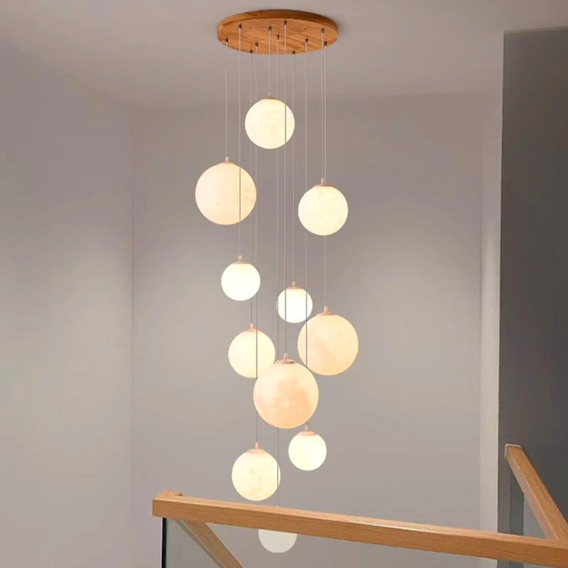 Modern Home Decor LED Lights P - Hanging Moon Lamp recension och pris