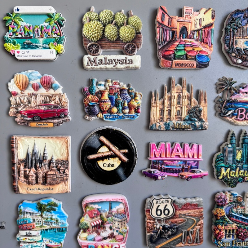 Fridge magnets Malta Malaysia  - Home Decor Malaysia recension och pris