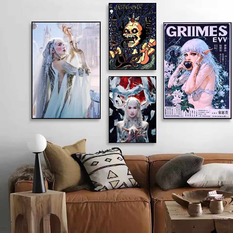 Pop Singer G_Grimes Magazine P - Home Decor Magazine recension och pris