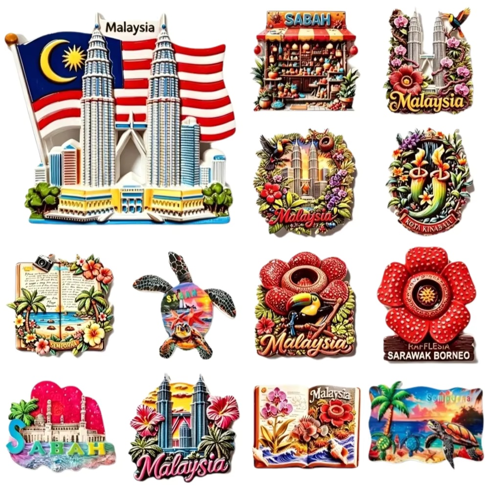Malaysia Tourist Souvenir 3D R - Home Decor Malaysia recension och pris