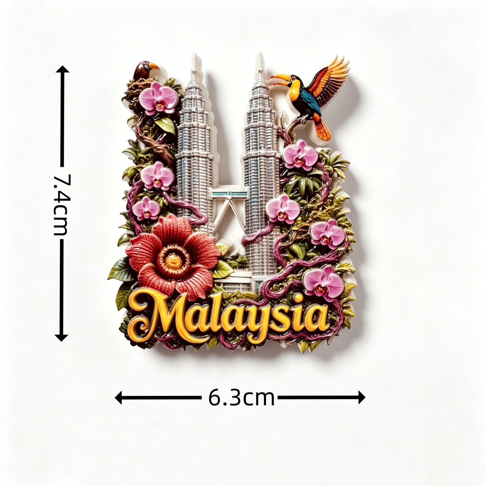 Malaysia Tourist Souvenir 3D R - Home Decor Malaysia recension och pris
