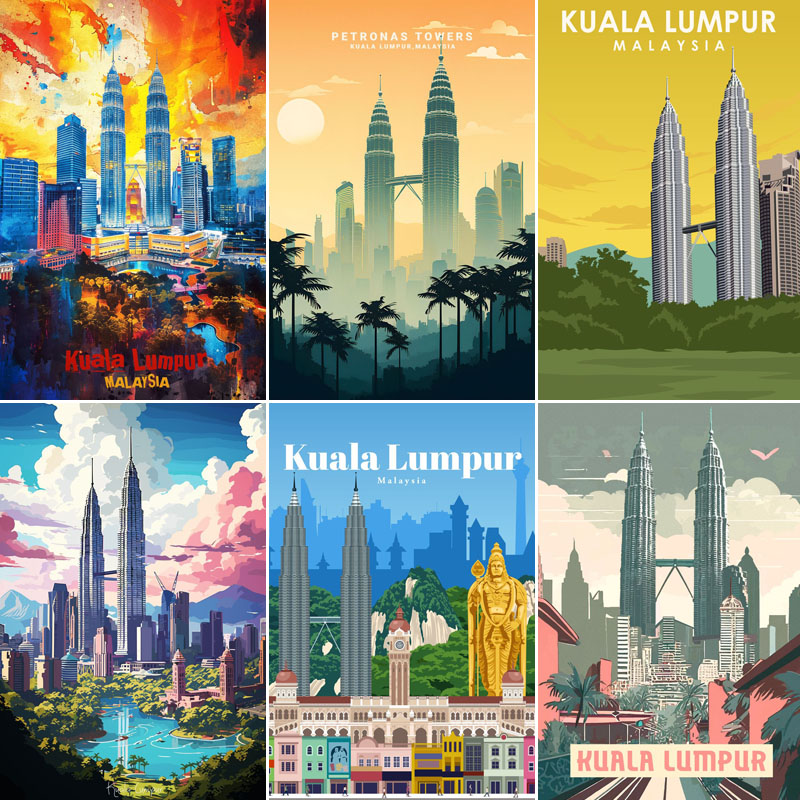 Kuala Lumpur Malaysia Travel S - Home Decor Malaysia recension och pris