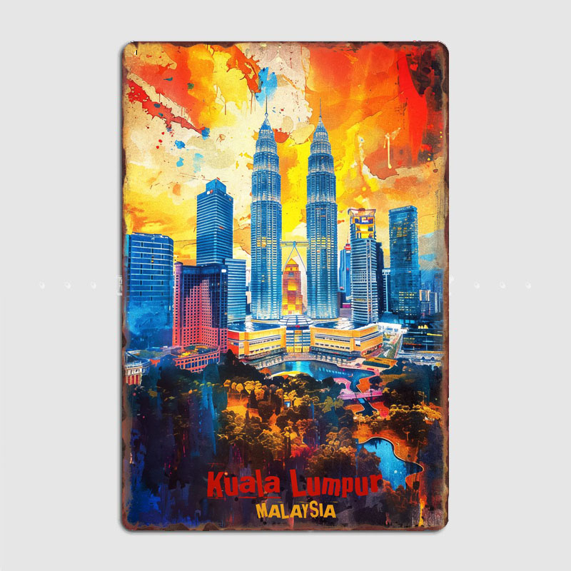 Kuala Lumpur Malaysia Travel S - Home Decor Malaysia recension och pris