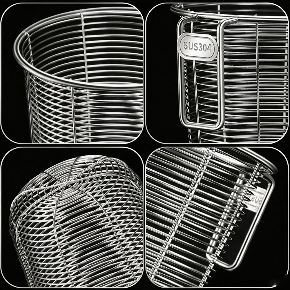 Wall Mounted 304 Stainless Ste - Woven Wall Basket recension och pris