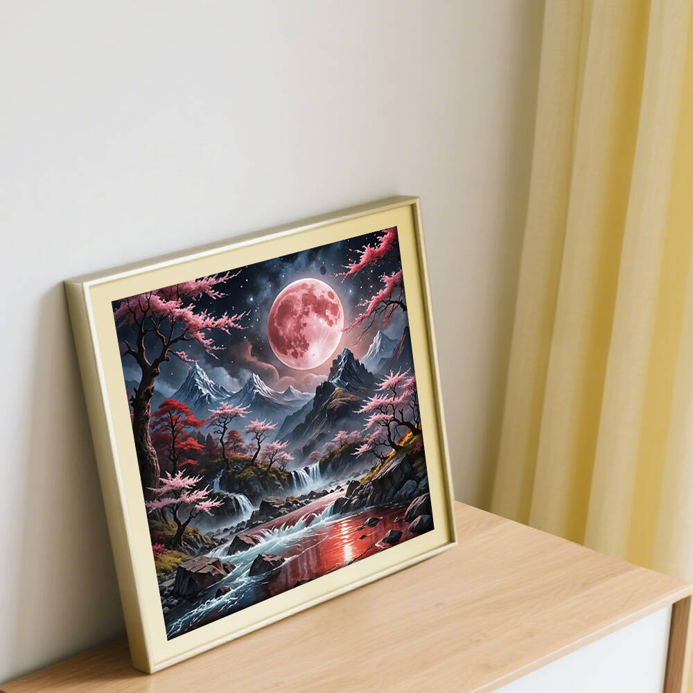 Embroidery Mountain DIY cross  - Home Decor Under 100 recension och pris