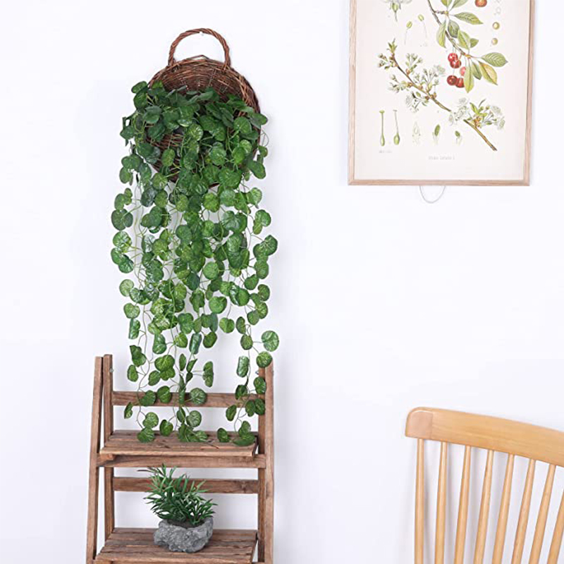 Artificial Basket Rattan Hangi - Woven Wall Basket recension och pris