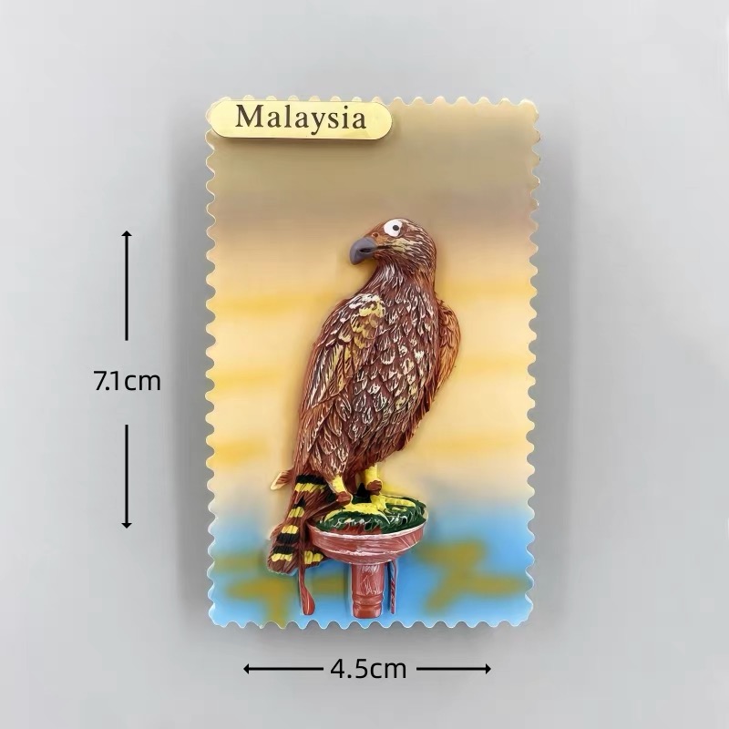 Malaysia 3D Fridge Magnets, Ku - Home Decor Malaysia recension och pris