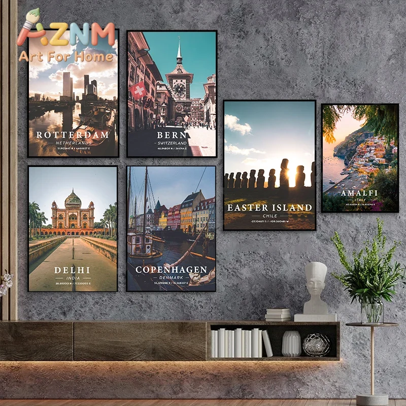 Travel City Paris Madrid New Y - Home Decor New York recension och pris
