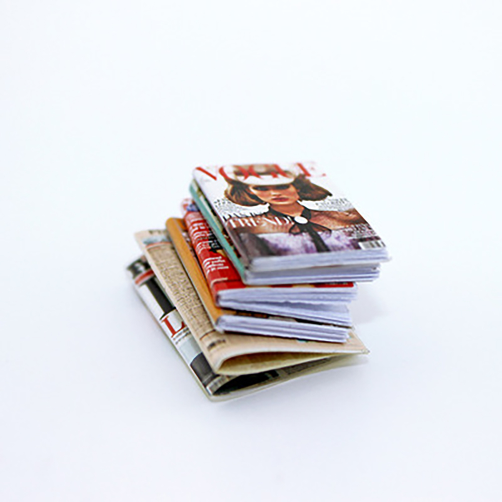 6Pcs 1/12 Dollhouse Miniature  - Home Decor Magazine recension och pris