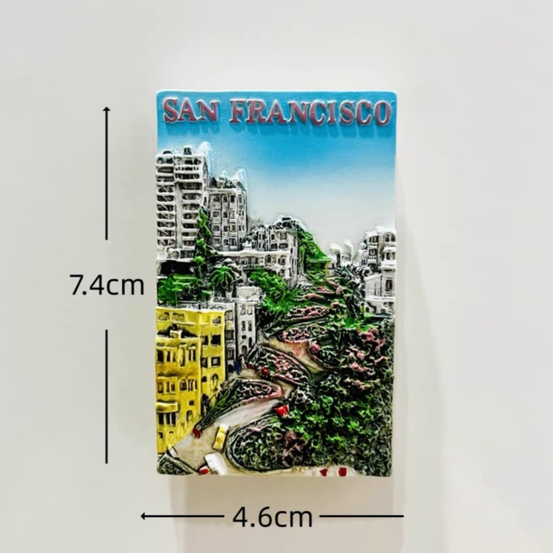 3D Resin US City Fridge Magnet - Home Decor New York recension och pris