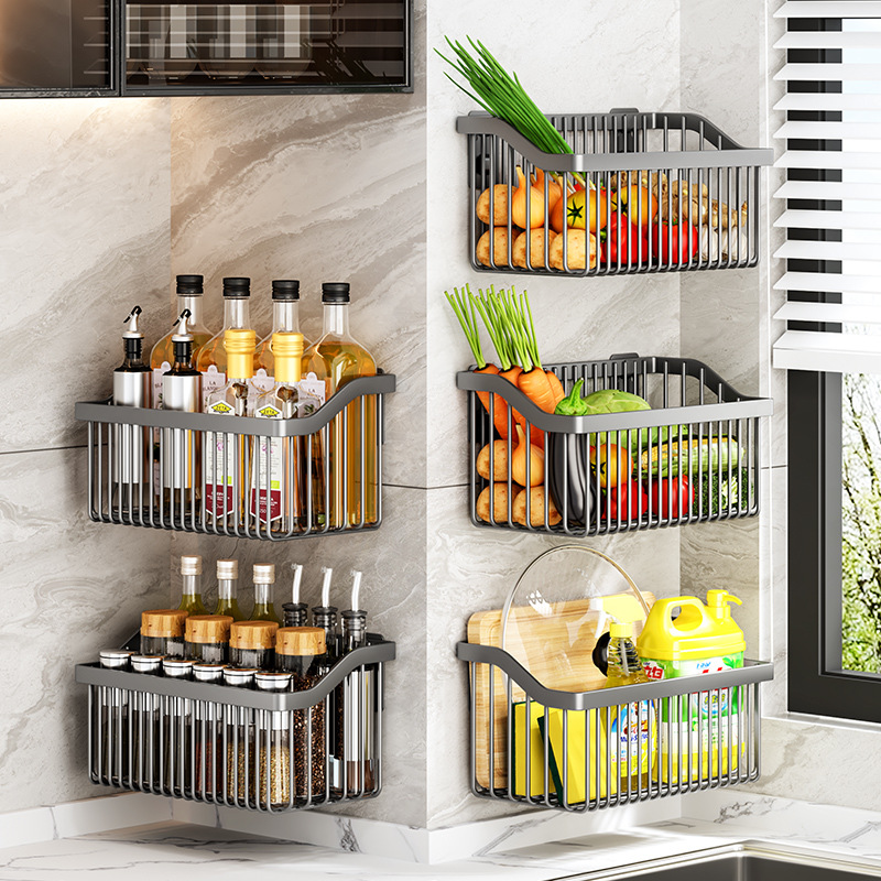No-Drill Multifunctional Wall- - Woven Wall Basket recension och pris