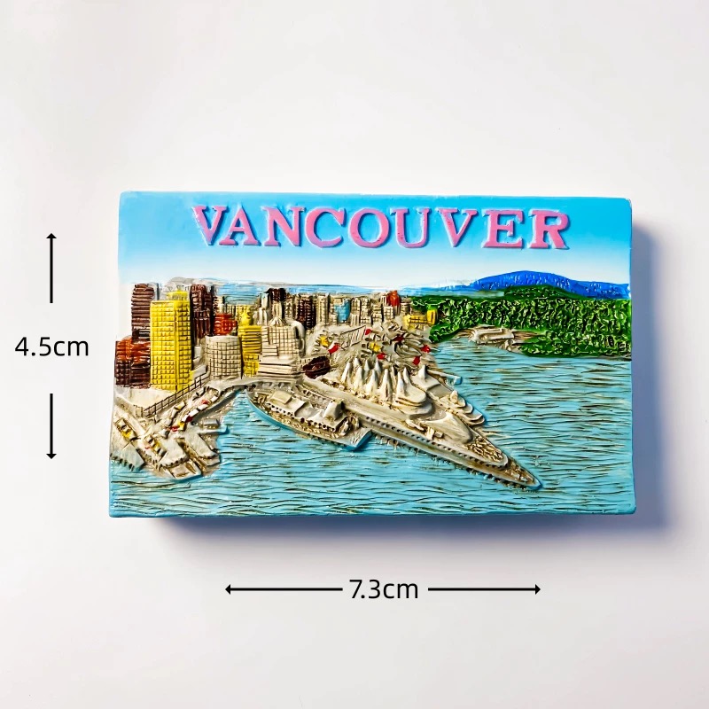 Canada Fridge Magnet 3D Resin  - Home Decor Vancouver recension och pris
