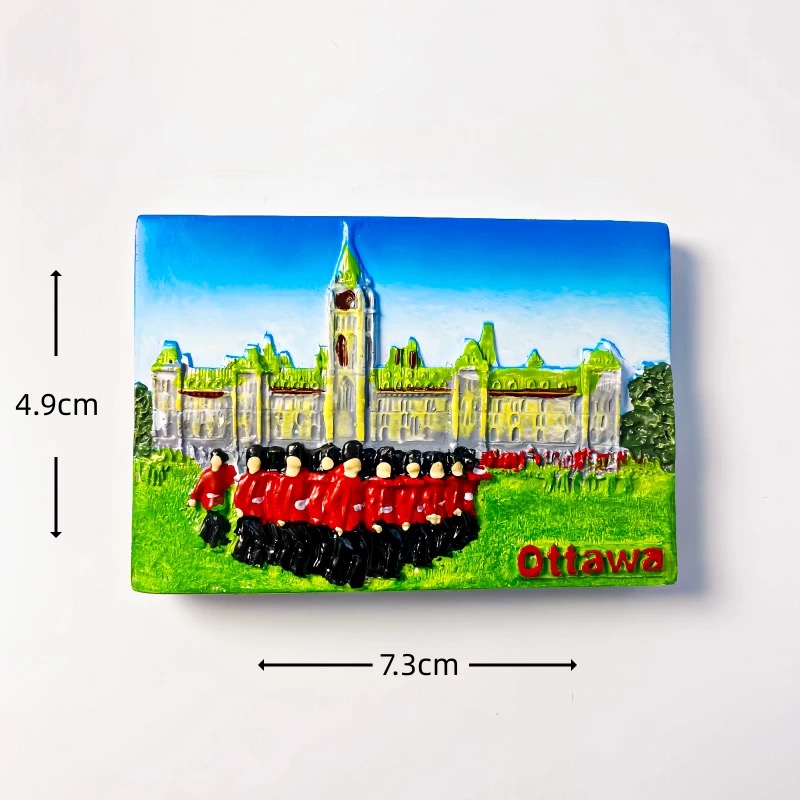 Canada Fridge Magnet 3D Resin  - Home Decor Vancouver recension och pris