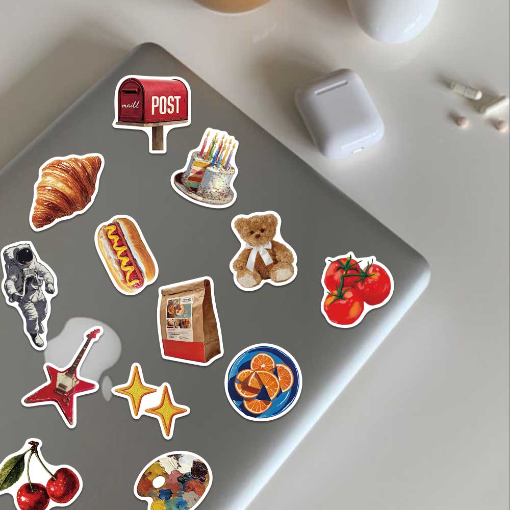 50pcs Vintage Y2K Sticker Fash - Home Decor Magazine recension och pris