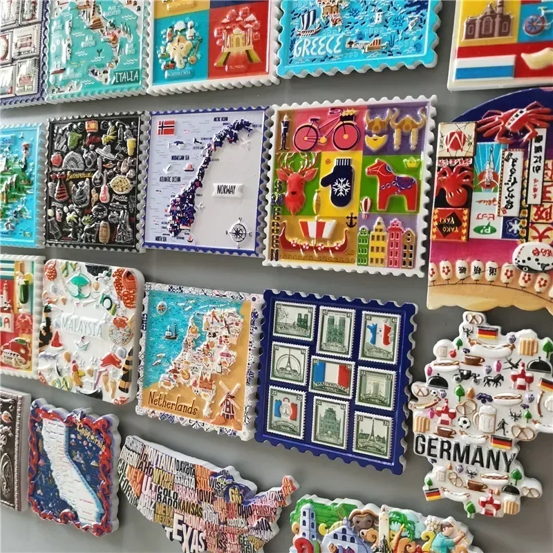 World Tourism Fridge Magnets J - Home Decor Malaysia recension och pris