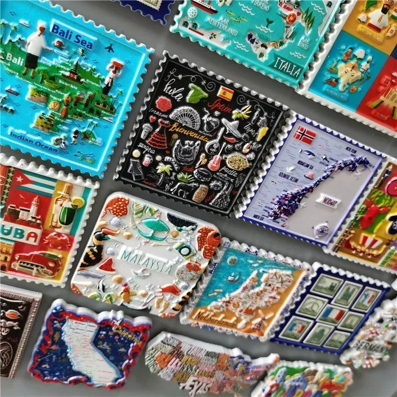 World Tourism Fridge Magnets J - Home Decor Malaysia recension och pris