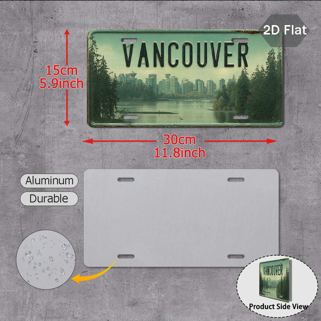 Vancouver Cityscape Design 2D  - Home Decor Vancouver recension och pris