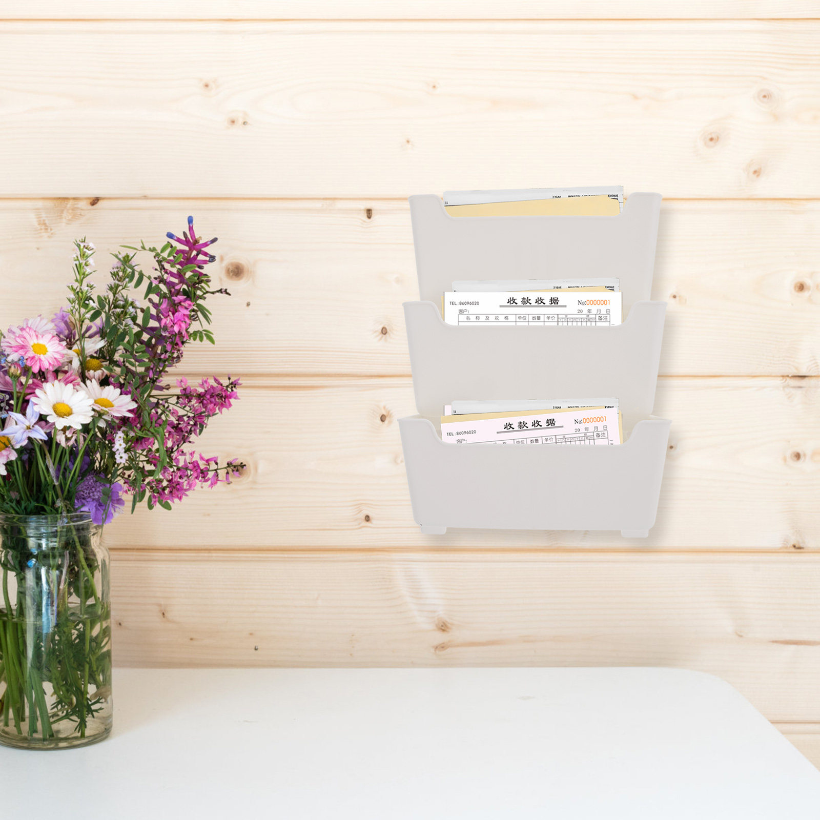 1Set Wall Mounted File Organiz - Home Decor Magazine recension och pris