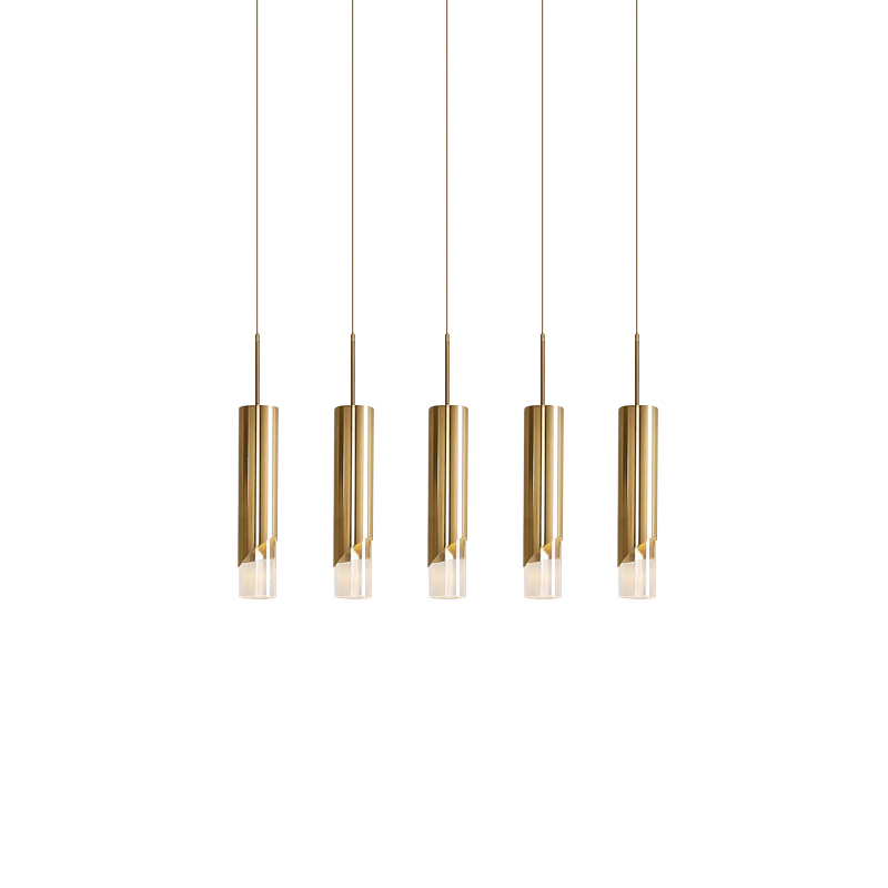 LED Pendant Light Gold Black D - Hanging Moon Lamp recension och pris