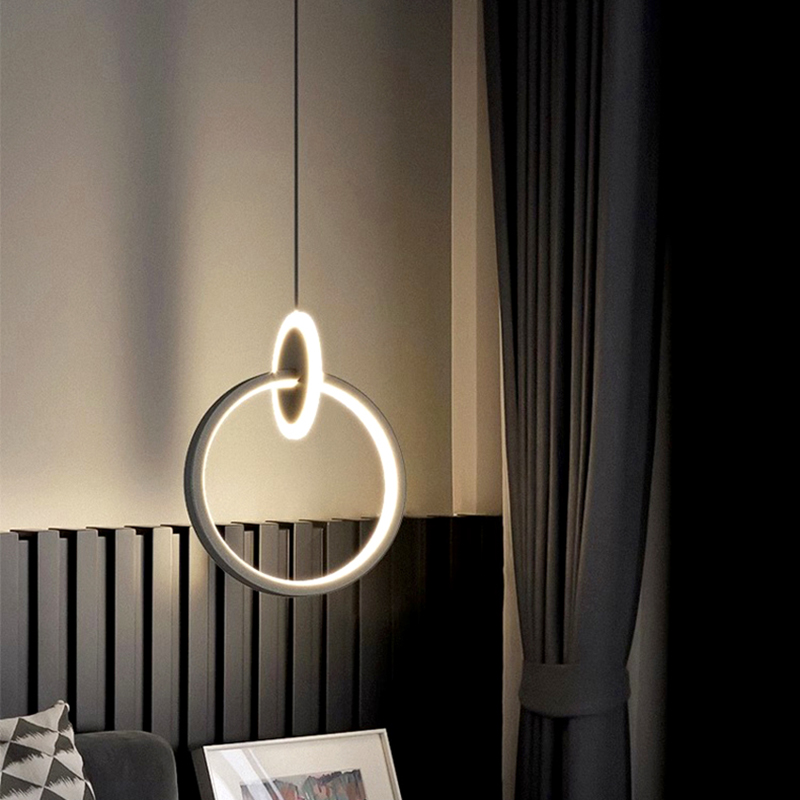 1 PC Modern Home Decor LED Lig - Hanging Moon Lamp recension och pris