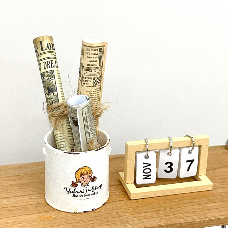 5Pcs Dollhouse Miniature Kraft - Home Decor Magazine recension och pris
