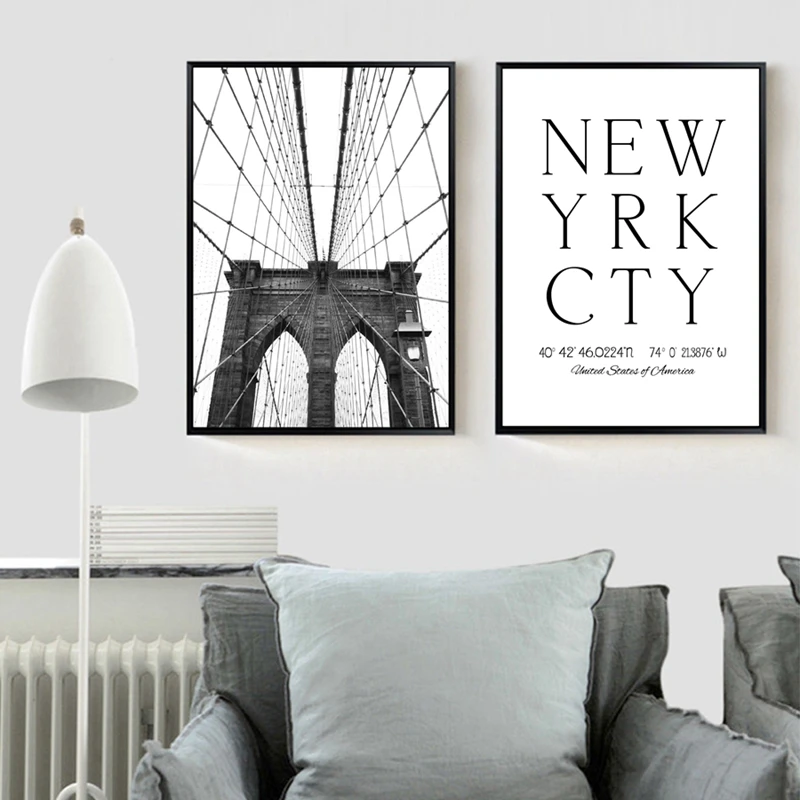 New York City Art Poster ,  Br - Home Decor New York recension och pris