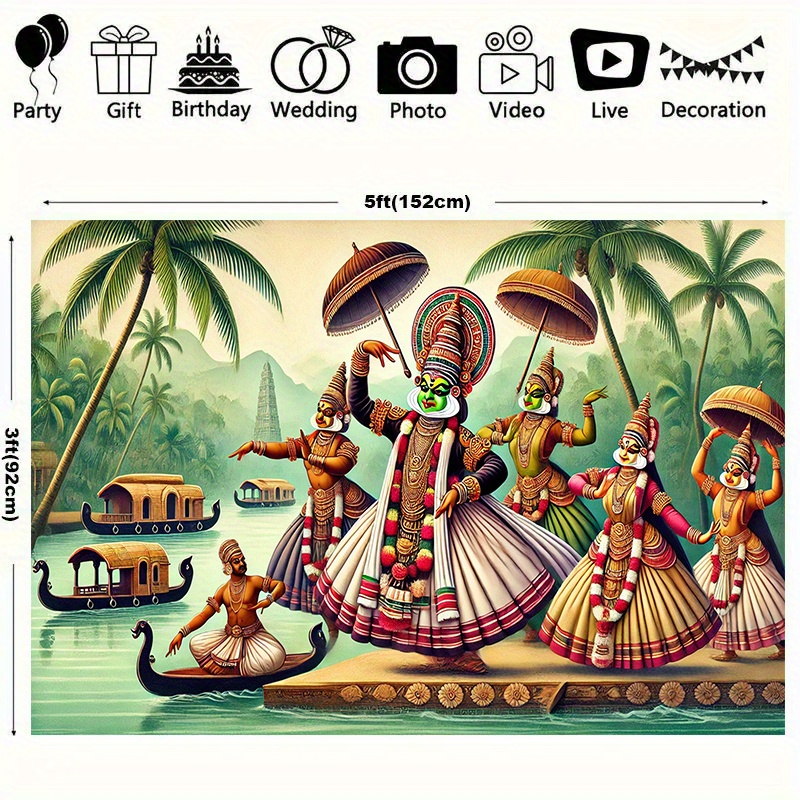 Luxurious Bollywood Indian Myt - Home Decor Kerala recension och pris