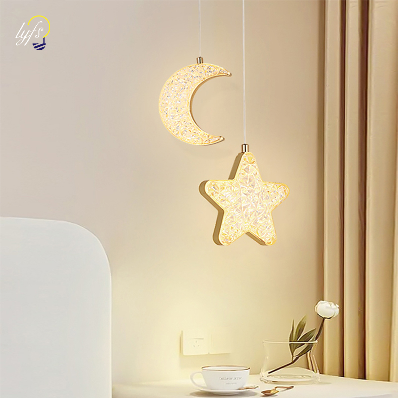 LED Pendant Light Hanging Lamp - Hanging Moon Lamp recension och pris