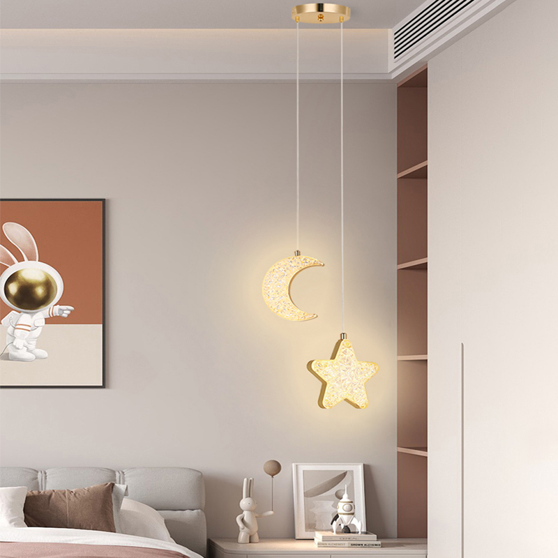 LED Pendant Light Hanging Lamp - Hanging Moon Lamp recension och pris