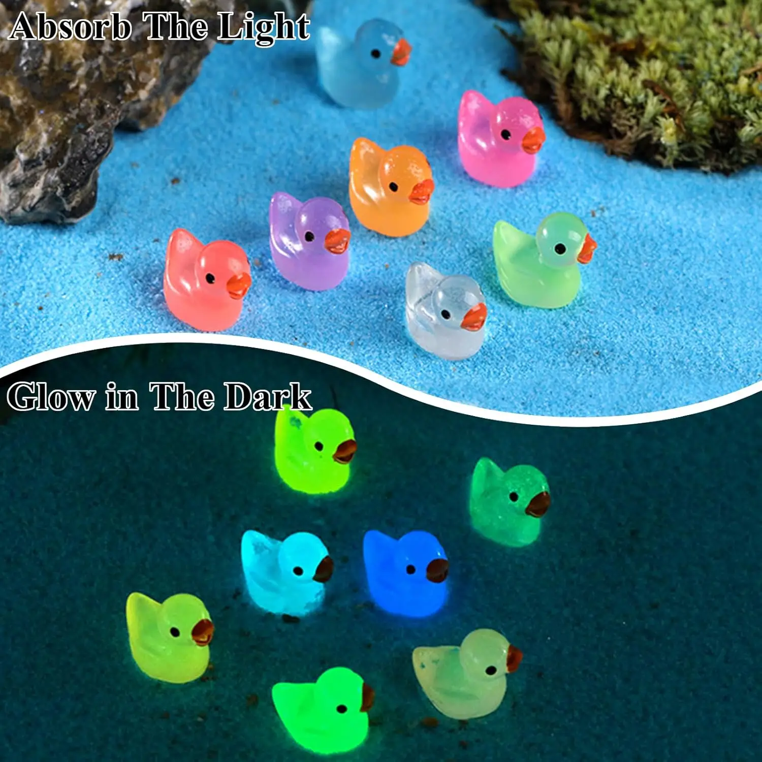 30/60/100PCS Glowing Mini Resi - Home Decor Under 100 recension och pris