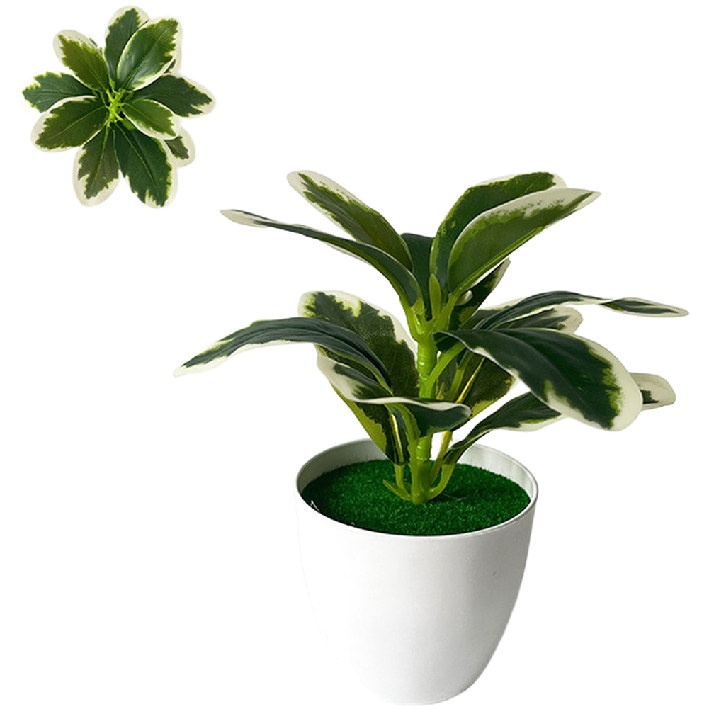 Artificial Green Potted Plant  - Home Decor Locations recension och pris