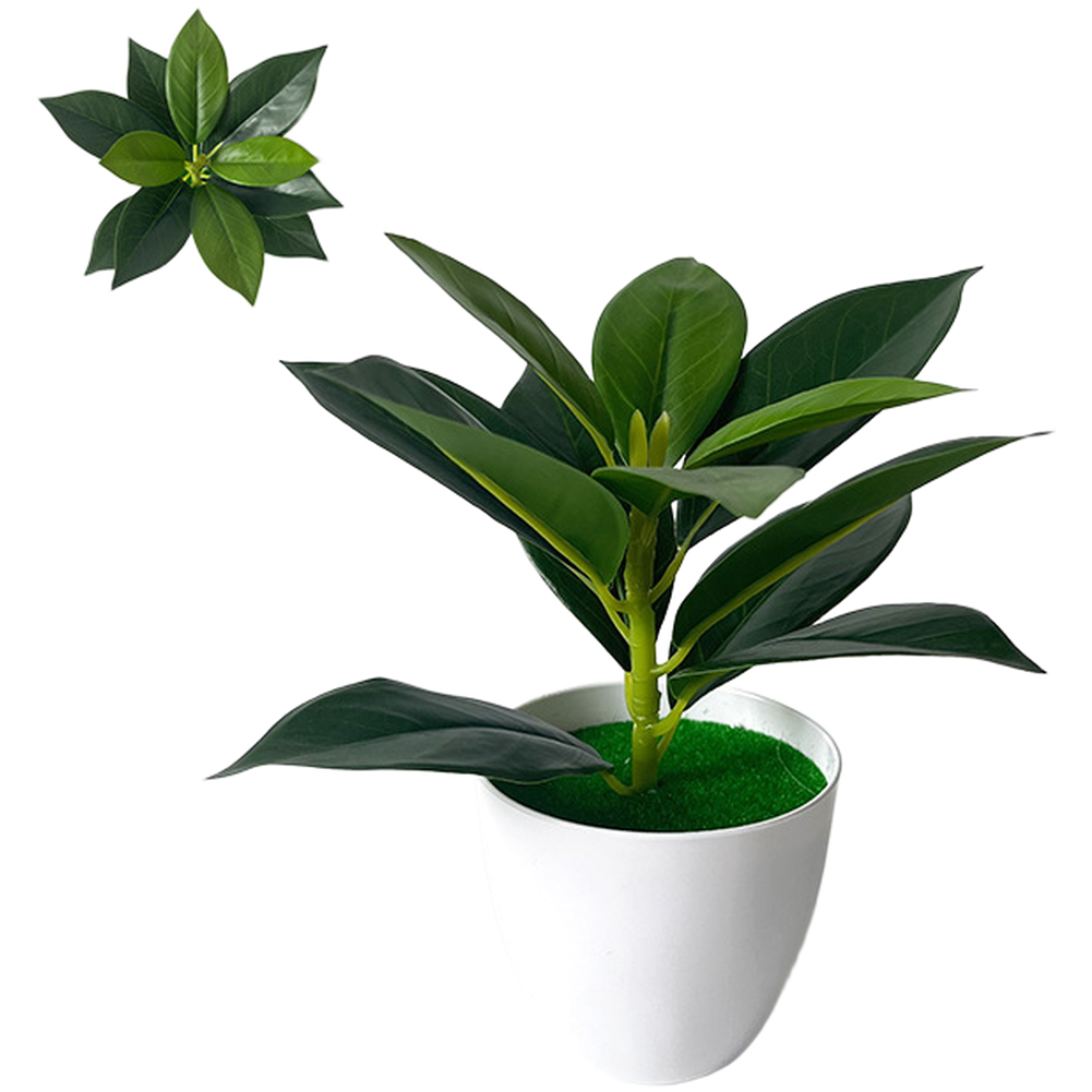 Artificial Green Potted Plant  - Home Decor Locations recension och pris